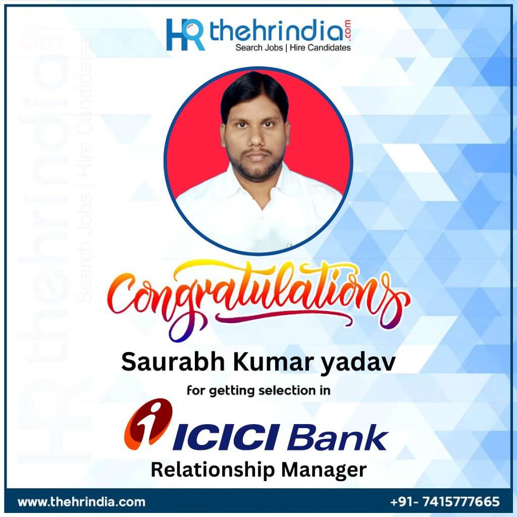 Saurabh Kumar Yadav  | The HR India